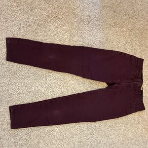 Democracy Women's Dark Burgundy Skinny Jeans